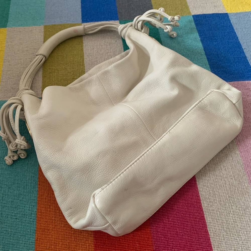 Oroton Alpine Hobo in Cream Leather - Picture 6 of 10